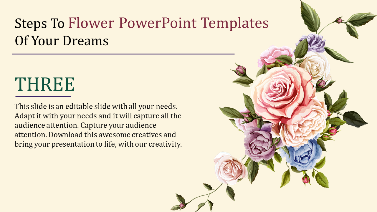 flower powerpoint templates-Steps To Flower Powerpoint Templates Of Your Dreams